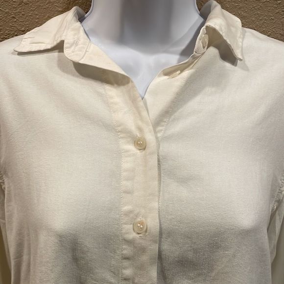 LOU & GREY linen blend small blouse - Picture 2 of 5